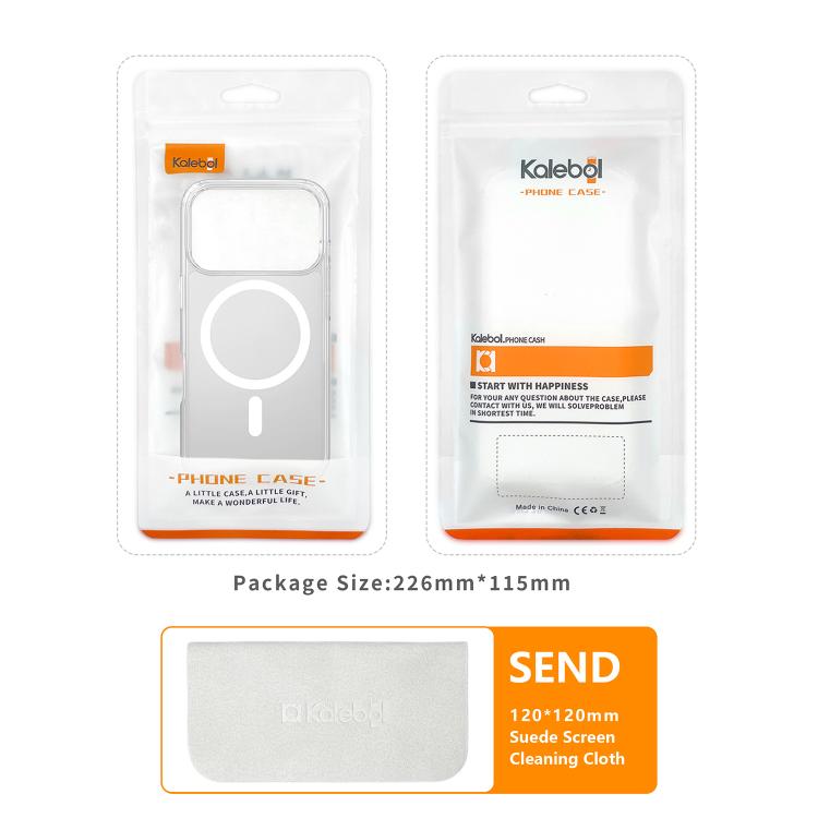 Capa para telemóvel Kalebol com estrutura metálica para lente, MagSafe, PC fosco, para iPhone 17 Pro Max, para iPhone 17 Pro, para iPhone 17, para iPhone Air, para iPhone 16 Pro Max