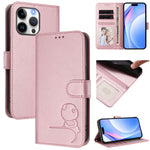 Capa para telemóvel Litter Panda em pele com relevo e RFID, com cordão, para iPhone 17e / 16e, para iPhone 17 Pro Max, para iPhone 17 Pro, para iPhone 17, para iPhone Air, para iPhone 16 Pro Max, para iPhone 16 Pro, para iPhone 16 Plus