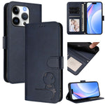Capa para telemóvel Litter Panda em pele com relevo e RFID, com cordão, para iPhone 17e / 16e, para iPhone 17 Pro Max, para iPhone 17 Pro, para iPhone 17, para iPhone Air, para iPhone 16 Pro Max, para iPhone 16 Pro, para iPhone 16 Plus