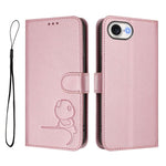 Capa para telemóvel Litter Panda em pele com relevo e RFID, com cordão, para iPhone 17e / 16e, para iPhone 17 Pro Max, para iPhone 17 Pro, para iPhone 17, para iPhone Air, para iPhone 16 Pro Max, para iPhone 16 Pro, para iPhone 16 Plus