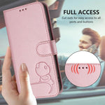 Capa para telemóvel Litter Panda em pele com relevo e RFID, com cordão, para iPhone 17e / 16e, para iPhone 17 Pro Max, para iPhone 17 Pro, para iPhone 17, para iPhone Air, para iPhone 16 Pro Max, para iPhone 16 Pro, para iPhone 16 Plus