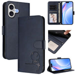 Capa para telemóvel Litter Panda em pele com relevo e RFID, com cordão, para iPhone 17e / 16e, para iPhone 17 Pro Max, para iPhone 17 Pro, para iPhone 17, para iPhone Air, para iPhone 16 Pro Max, para iPhone 16 Pro, para iPhone 16 Plus