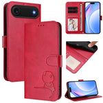 Capa para telemóvel Litter Panda em pele com relevo e RFID, com cordão, para iPhone 17e / 16e, para iPhone 17 Pro Max, para iPhone 17 Pro, para iPhone 17, para iPhone Air, para iPhone 16 Pro Max, para iPhone 16 Pro, para iPhone 16 Plus