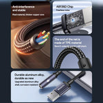 Adaptador de Áudio USB para 3,5mm em Liga de Alumínio Yesido YAU46, YAU46