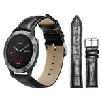 xDfind Bamboo Texture Pin Buckle Leather Watch Band, For Garmin Fenix 8/7X/6X/5X 26mm 22mm, For Garmin Fenix 8/7/6/5 22mm 20mm, For Garmin Fenix 8/7S/6S/5S 20mm 18mm, For Garmin Forerunner 45/45S/Swim2 18mm                                              ...