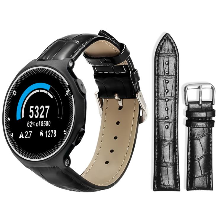 xDfind Bamboo Texture Pin Buckle Leather Watch Band, For Garmin Fenix 8/7X/6X/5X 26mm 22mm, For Garmin Fenix 8/7/6/5 22mm 20mm, For Garmin Fenix 8/7S/6S/5S 20mm 18mm, For Garmin Forerunner 45/45S/Swim2 18mm                                              ...