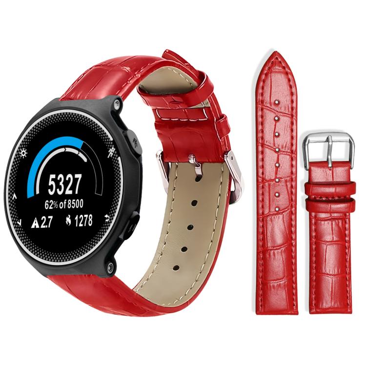 xDfind Bamboo Texture Pin Buckle Leather Watch Band, For Garmin Fenix 8/7X/6X/5X 26mm 22mm, For Garmin Fenix 8/7/6/5 22mm 20mm, For Garmin Fenix 8/7S/6S/5S 20mm 18mm, For Garmin Forerunner 45/45S/Swim2 18mm                                              ...