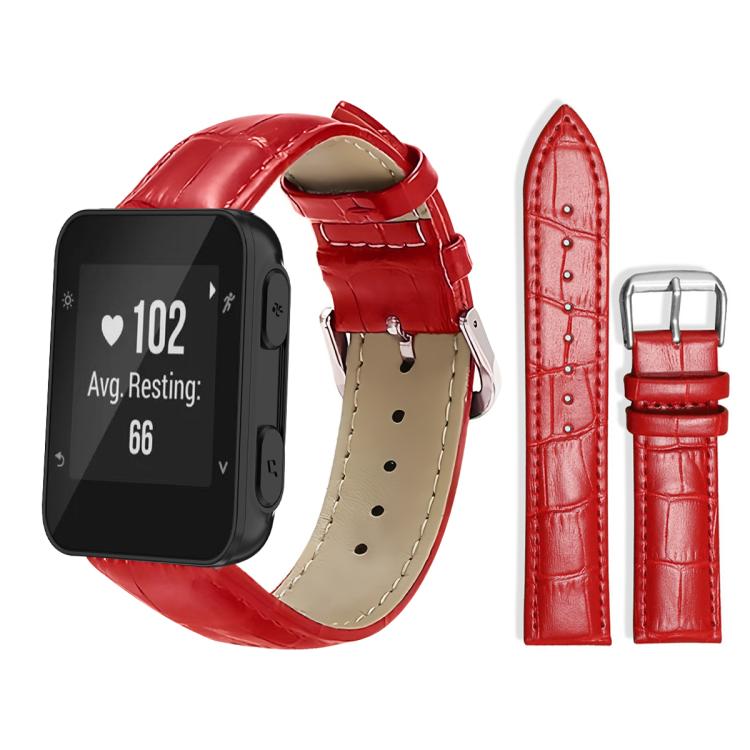 xDfind Bamboo Texture Pin Buckle Leather Watch Band, For Garmin Fenix 8/7X/6X/5X 26mm 22mm, For Garmin Fenix 8/7/6/5 22mm 20mm, For Garmin Fenix 8/7S/6S/5S 20mm 18mm, For Garmin Forerunner 45/45S/Swim2 18mm                                              ...