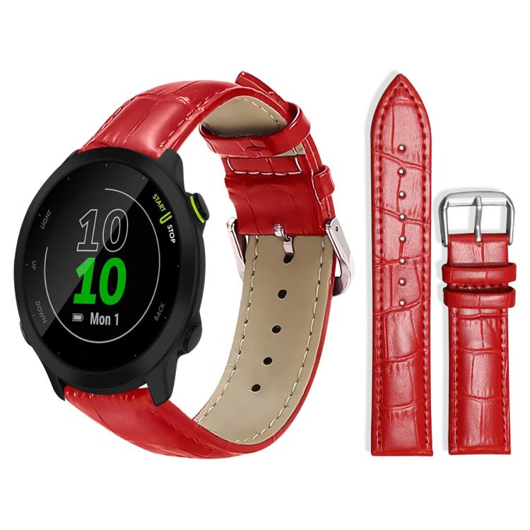 xDfind Bamboo Texture Pin Buckle Leather Watch Band, For Garmin Fenix 8/7X/6X/5X 26mm 22mm, For Garmin Fenix 8/7/6/5 22mm 20mm, For Garmin Fenix 8/7S/6S/5S 20mm 18mm, For Garmin Forerunner 45/45S/Swim2 18mm                                              ...