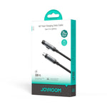 JOYROOM S-A56 Série EnjoyX Cabo de Dados de Carregamento Rápido 30W Type-C para 8 Pinos 90 Graus, Type-C para 8 Pinos