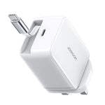 Carregador Rápido GaN 67W USB-C / Type-C JOYROOM JR-TCL06 com Cabo Retrátil, Ficha UK