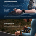 Original Xiaomi Smart Band 10, 1.72 inch AMOLED Screen 5ATM Waterproof Smart Watch, Support Blood Oxygen / Heart Rate Monitor, Smart Band 10 Black