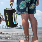 Coluna Bluetooth Portátil Resistente à Água HOPESTAR H58 65W para Exterior, H58