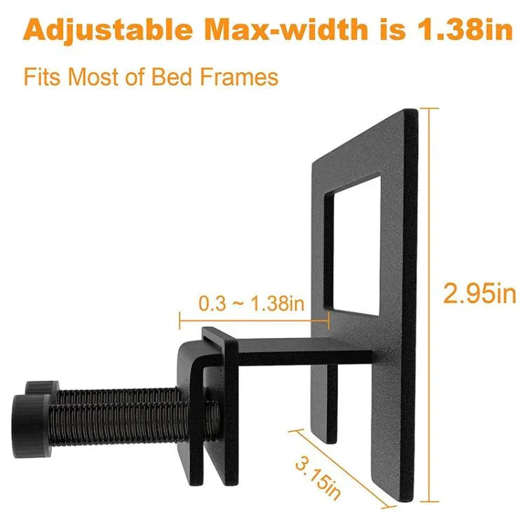 6pcs / Conjunto Limitadores Antideslizantes para Colchão, Fixadores para Estrutura de Cama Metálica
