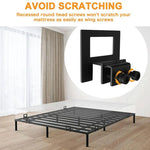 6pcs / Conjunto Limitadores Antideslizantes para Colchão, Fixadores para Estrutura de Cama Metálica
