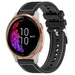 xDfind Hybrid Nylon Braid Silicone Watch Band, 22mm For Garmin Forerunner 570 47mm/935/945, 20mm For Garmin Forerunner 570 42mm/245/645, 20mm For Garmin?Vivomove?Sport/Vivoactive5/3, 22mm For Garmin Venu 3 / Vivoactive 4                                ...