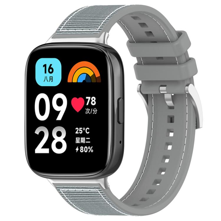 xDfind Hybrid Nylon Braid Silicone Watch Band, For Xiaomi Band 9 Pro/Redmi Watch6/5/4 20mm, For Redmi Watch 3 Active/Watch 3 Lite 20mm, For Redmi Watch 3 20mm