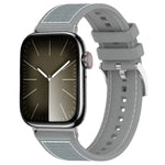 Correia de Relógio Híbrida em Nylon Trançado e Silicone xDfind, Para Apple Watch 42 / 44 / 45 / 46 / 49mm 22mm, Para Apple Watch 38 / 40 / 41 / S10 42mm 20mm