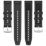 Correia de Relógio Híbrida em Nylon Trançado e Silicone xDfind, Para Apple Watch 42 / 44 / 45 / 46 / 49mm 22mm, Para Apple Watch 38 / 40 / 41 / S10 42mm 20mm