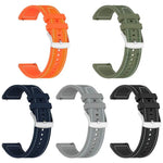 Correia de Relógio Híbrida em Nylon Trançado e Silicone xDfind, Para Apple Watch 42 / 44 / 45 / 46 / 49mm 22mm, Para Apple Watch 38 / 40 / 41 / S10 42mm 20mm