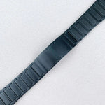 Correia de Relógio em Aço Inoxidável com Fivela Destacável Lateral de Três Contas, Para Apple Watch 46mm / 49mm / 45mm / 44mm, Para Apple Watch 42mm / 41mm / 40mm / 38mm