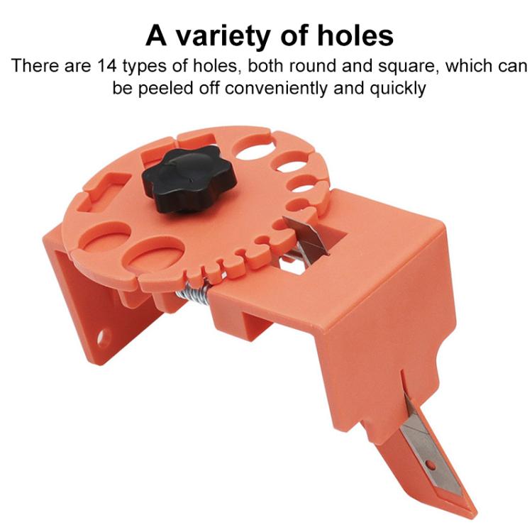 Adjustable Handheld Quick Rubber Wire Stripper