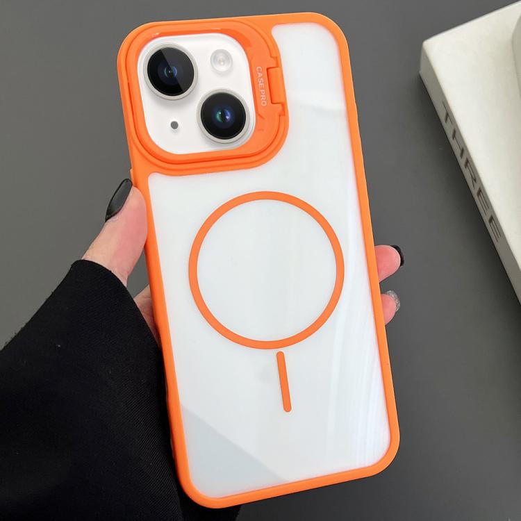 PC Lens Holder MagSafe Magnetic Phone Case, For iPhone 14, For iPhone 14 Pro, For iPhone 14 Pro Max, For iPhone 13 Pro Max, For iPhone 13 Pro, For iPhone 13, For iPhone 12, For iPhone 12 Pro Max, For iPhone 12 Pro