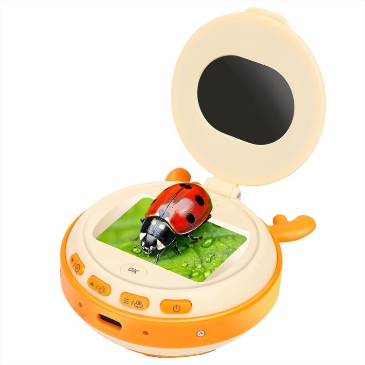 Microscópio Eletrónico Digital Infantil HM020F Ecrã IPS 2,0 polegadas, HM020F
