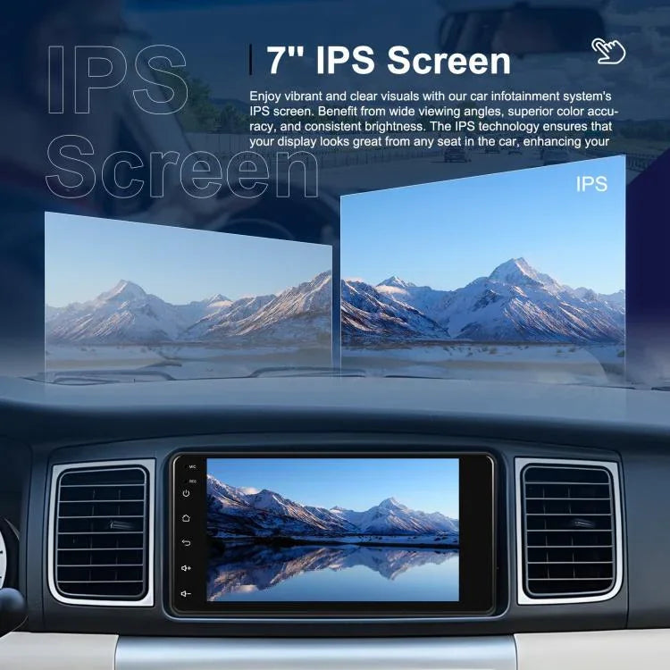 Para Toyota COROLLA Android 15 7 polegadas Wireless CarPlay Player para Carro Controlo Central Navegador para Carro, Standard, Standard+AHD+Microfone