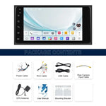 Para Toyota COROLLA Android 15 7 polegadas Wireless CarPlay Player para Carro Controlo Central Navegador para Carro, Standard, Standard+AHD+Microfone