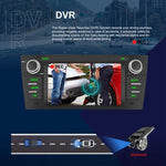 Para BMW Série 3 E90 Android 15 7 polegadas CarPlay Navegador para Carro Máquina Integrada de Imagem de Reversão, Standard, Standard+AHD+Microfone