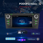 Para BMW Série 3 E90 Android 15 7 polegadas CarPlay Navegador para Carro Máquina Integrada de Imagem de Reversão, Standard, Standard+AHD+Microfone