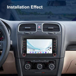 For Volkswagen Android 15 9 inch Screen Car Player Car Central Control Navigation, Standard, Standard+AHD+Microphone