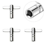 Chave de Tambor CT-826 em Forma de T com Furo Quadrado, Ferramenta Universal de Ajuste para Conjunto de Bateria, CT-826