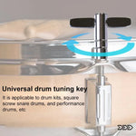 Chave de Tambor CT-826 em Forma de T com Furo Quadrado, Ferramenta Universal de Ajuste para Conjunto de Bateria, CT-826