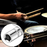 Chave de Tambor CT-826 em Forma de T com Furo Quadrado, Ferramenta Universal de Ajuste para Conjunto de Bateria, CT-826