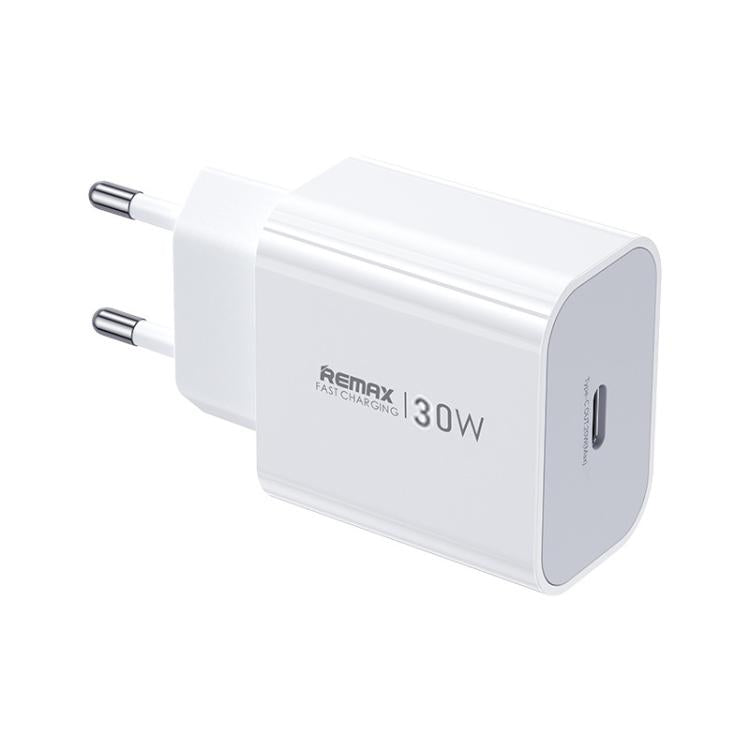 Carregador Rápido GaN PD30W Type-C REMAX CA09, Ficha UE, CA09