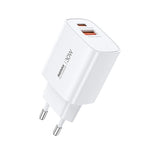Carregador Rápido GaN 30W USB e Type-C REMAX U187, Ficha UE, Ficha UK