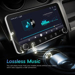 Ecrã de 10,36 polegadas Android 15 CarPlay Navegador Máquina Integrada com Duplo Botão, Standard, Standard+AHD+Microfone