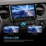 Ecrã de 10,36 polegadas Android 15 CarPlay Navegador Máquina Integrada com Duplo Botão, Standard, Standard+AHD+Microfone