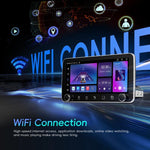 Ecrã de 10,36 polegadas Android 15 CarPlay Navegador Máquina Integrada com Duplo Botão, Standard, Standard+AHD+Microfone