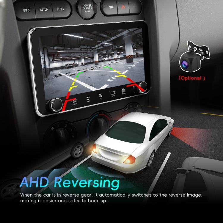 Ecrã de 10,36 polegadas Android 15 CarPlay Navegador Máquina Integrada com Duplo Botão, Standard, Standard+AHD+Microfone