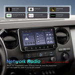 Ecrã de 10,36 polegadas Android 15 CarPlay Navegador Máquina Integrada com Duplo Botão, Standard, Standard+AHD+Microfone