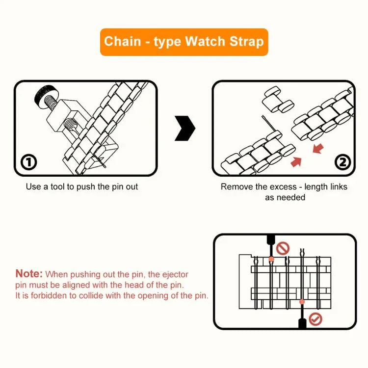 Correia de Relógio em Aço Inoxidável Maciço com Sete Contas xDfind, Para Apple Watch 42 / 44 / 45 / 46 / 49mm 22mm, Para Apple Watch 38 / 40 / 41 / S10 42mm 20mm
