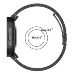 Correia de Relógio em Aço Inoxidável Maciço com Uma Conta de Bambu xDfind, Para Apple Watch 42 / 44 / 45 / 46 / 49mm 22mm, Para Apple Watch 38 / 40 / 41 / S10 42mm 20mm