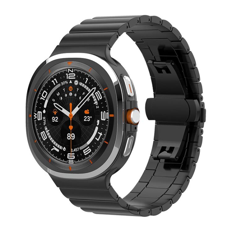 xDfind One-bead Bamboo Solid Stainless Steel Watch Band, For Galaxy Watch9 / 8 / 8 Classic 22mm, For Samsung Galaxy Watch 7 / 6 / 5 / FE 20mm, For Samsung Galaxy Fit3 SM-R390 18mm