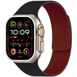 Correia de Relógio Magnética em Silicone com Textura Litchi xDfind, Para Apple Watch 42 / 44 / 45 / 46 / 49mm, Para Apple Watch 38 / 40 / 41 / S10 42mm
