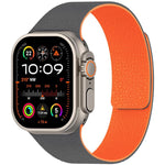 Correia de Relógio Magnética em Silicone com Textura Litchi xDfind, Para Apple Watch 42 / 44 / 45 / 46 / 49mm, Para Apple Watch 38 / 40 / 41 / S10 42mm