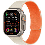 Correia de Relógio Magnética em Silicone com Textura Litchi xDfind, Para Apple Watch 42 / 44 / 45 / 46 / 49mm, Para Apple Watch 38 / 40 / 41 / S10 42mm