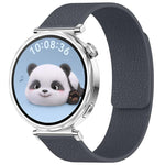 xDfind Flat Head Litchi Texture Magnetic Silicone Watch Band, 14mm, 18mm, 20mm, 22mm